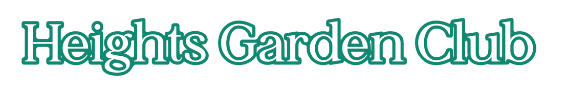 heights garden club rwork